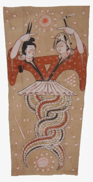 1967 Astana Cemetery - 伏羲 女 娲 图 #8902937