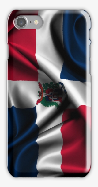 Dominican Republic Flag Drop Iphone 7 Snap Case - Mobile Phone Case #8903212