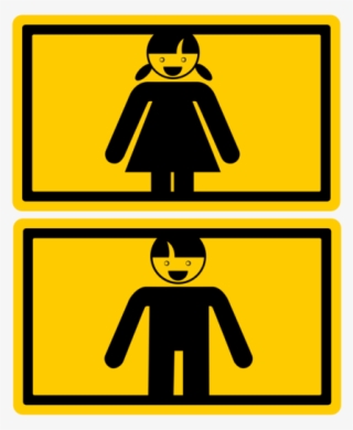 Computer Icons Woman Icon Design Silhouette - Traffic Sign #8904715