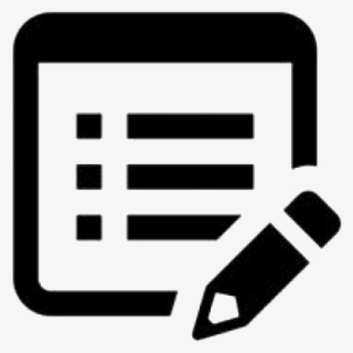 Download - Transparent Edit Button Icon #8904951