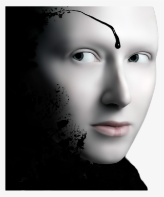 Face Halloween Creepy Robot Alien Freetoedit - Illustration #8905583