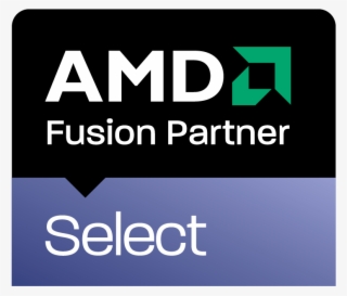 Amd Fusion Partner Program Select Logo - Graphic Design #8906717