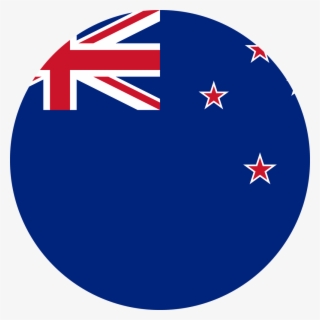 New Zealand Flag Round Medium - New Zealand Flag Gif #8907133