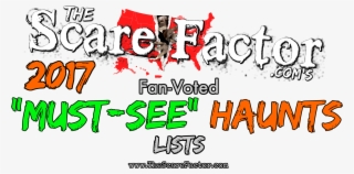 Scare Factor 2017 Top Must See Haunted Houses List - Nba Fan Map #8907220