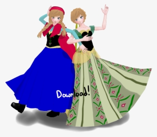 Mmd Anna Model Download By Robieyn - Mmd Frozen Models Dl #8908601
