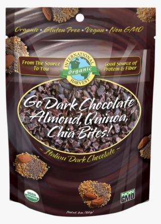 Go Dark Chocolate Almond Quinoa Chia Bites - Dark Chocolate #8908689