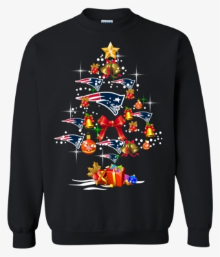 New England Patriots Christmas Tree Shirt Sweatshirt #8909140