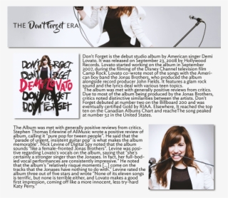Xlixsym - Demi Lovato Don T Forget #8910274
