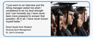 Below Is Feedback And Case Studies From University - Graduation #8910309