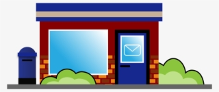 1495 X 750 2 - Clip Art Post Office #8910817