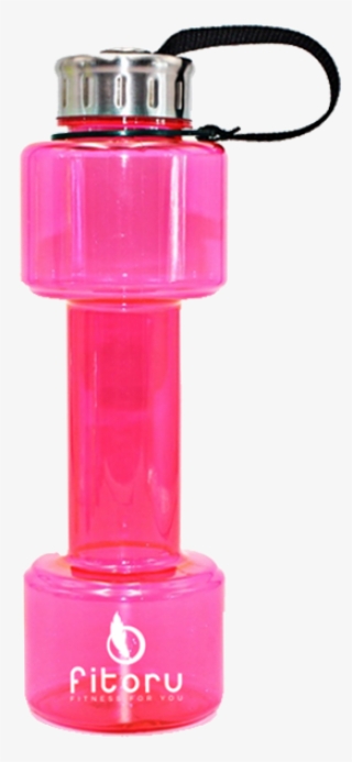 Unique Dumbbell Design Fitness Water Bottle 710ml Bpa-free - Water Bottle #8911611
