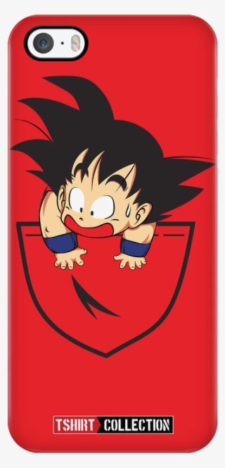 Super Saiyan Goku Kid In Pocket Iphone 5, 5s, 6, 6s, - Cartoon #8912167