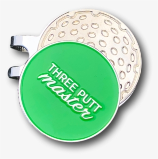 Three Putt Master Hat Clip W/ Ball Marker - Emblem #8912883