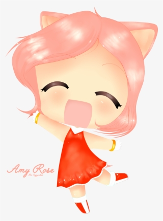 Amy Rose Neko - Cartoon #8913305