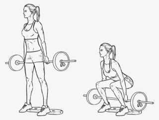Workout Builder For Women - Easy Drawing Of Exercise #8913688