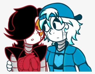 #underswap #napstaton #underfell #mettaton Little Gift - Underfell Mettaton X Napstaton #8913944