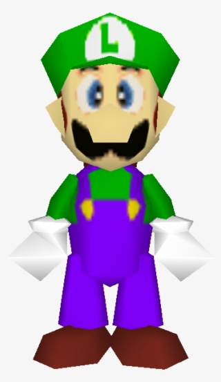 Download Zip Archive - N64 Super Smash Bros Luigi #8914382