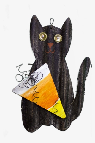 Black Cat With Candy Corn - Black Cat #8914846 Black Cat With Candy Corn - Black Cat #8914846