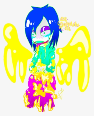 A Neon Gore Jeffy Because I Hadn't Drawn Any Gore Lately - Illustration #8914993