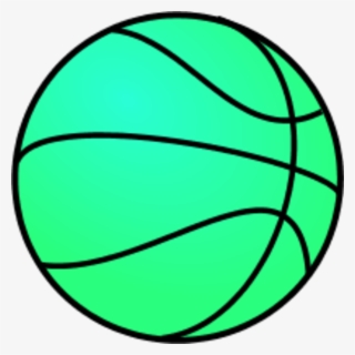 Picture Transparent Stock Green Clipart - Basketball Clip Art #8915899