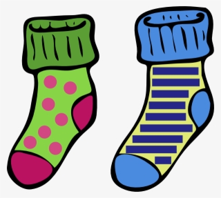 Clip Art Crazy Socks Clipart - Transparent Socks Clipart #8916400