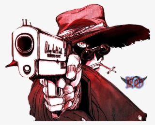 Alucard, Todos Conocemos Al Asesino De Vampiros Del - Alucard Hellsing Render #8916927