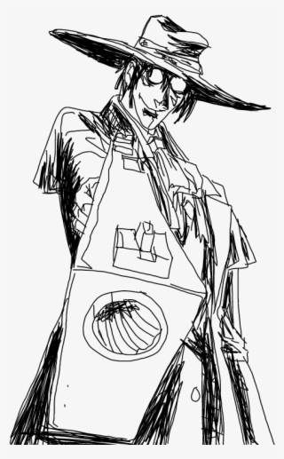 Alucard Drawing Creepy - Alucard Drawing #8917482