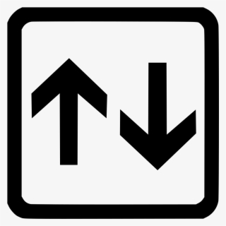 Elevator Icon Arrows - Sign #8918291