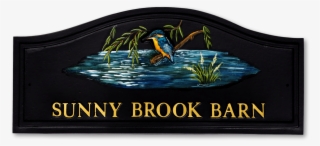 Kingfisher House Sign - Wallet #8919146