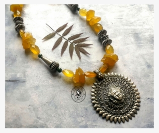 {surendri} Yellow Chalcedony, Green Jade, Sterling #8919895