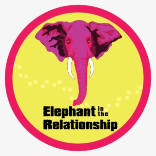Elephant In The Relationship - Indian Elephant #8920985