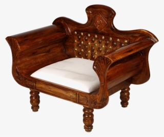 Sofa Chair Brass Work Maharaja - Club Chair #8921120