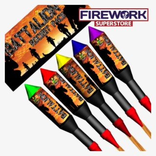 Skip To The Beginning Of The Images Gallery - Battalion Firework Rocket Pack #8921750