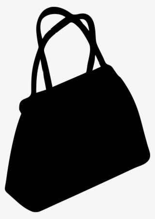 Download Png - Black And White Clipart Of Bag #8922616