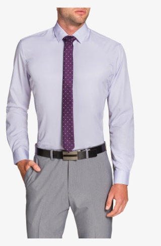 Lilac Jasper Dress Shirt - Formal Wear #8922968