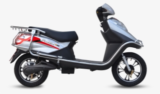 Red - Silver - Hero Electric Bike Flash Png #8923247