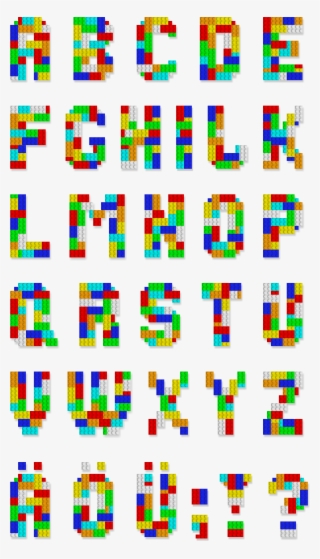 Building Blocks Letters Toys Children Free Image - Lego Alphabet #8924362