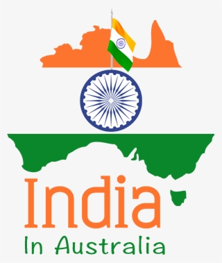 India In Australia Logo - Indian Flag Circle Png #8924817