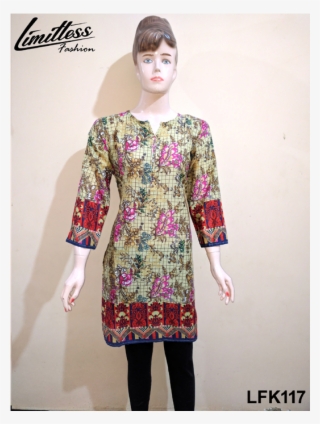 New & Stylish Printed Stitched Kurti In Lawn - Formal Wear #8924824