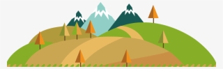 Download Flat Mountain Transprent Png - Flat Mountain Clipart Png #8924856