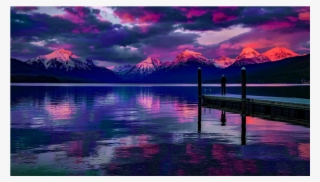 Www Scenery Sunset Picturesque Png Www Scenery Png - Landscape Rule Of Thirds #8924984