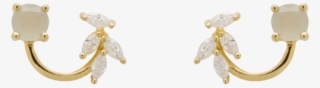 Electra Gold - Earrings #8925738