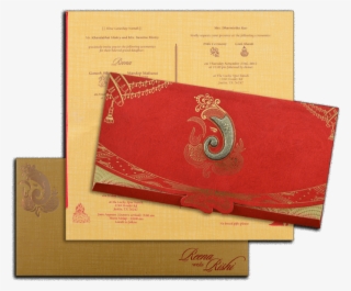 Hindu Wedding Cards - Envelope #8925861