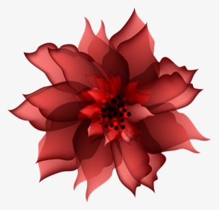 Flower Decorations, Clip Art, Flower Decoration, Floral - Red Flowers Images Transparent #8925967
