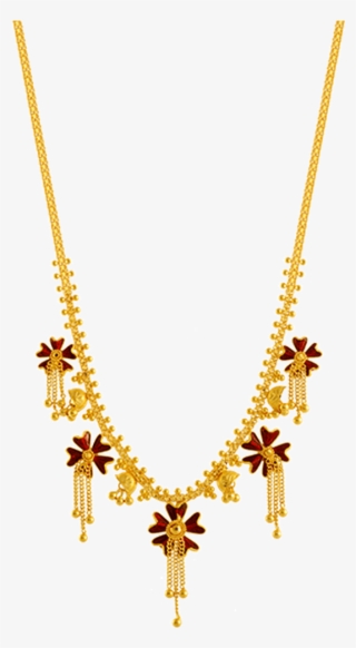 Chandra Jewellers 22k Yellow Gold Neckless - Pc Chandra Jewellers Necklace Collection With Price #8926257