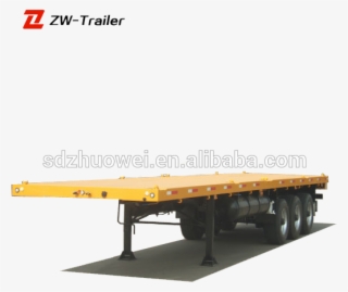 20ft 40ft Container Platform Lorry Truck Semi Trailer - Trailer #8926376