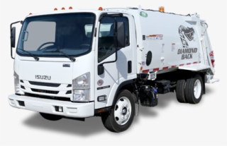 Front Left Side View Of A New Way Diamondback Rear - Garbage Truck #8926657