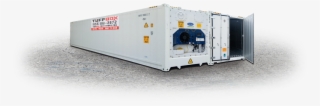 Our Refrigerated Storage Containers Are The Industry's - Trailer Truck #8926840