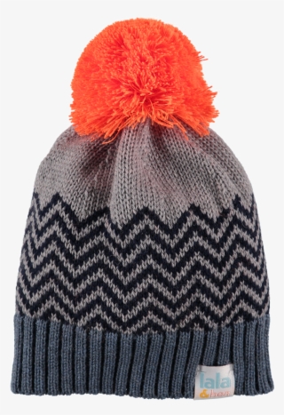 Grey Zig-zag Hat #8927258