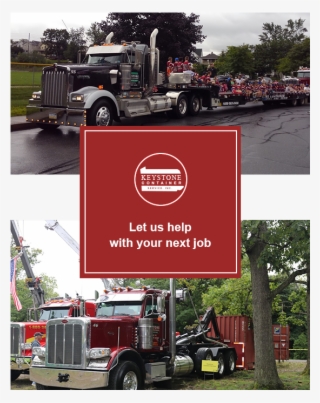 Keystone Container Community Outreach Community Business - Trailer Truck #8927343